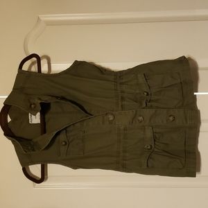 Olive Field Vest